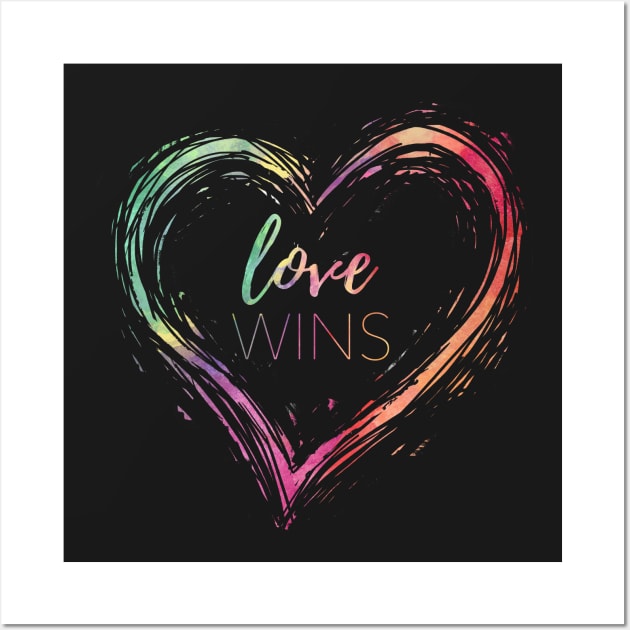 Love Wins Wall Art by IllustratedActivist